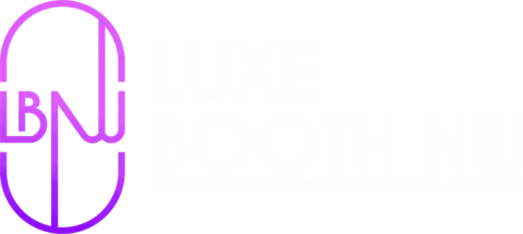 Large REVERIE photo booth co. Logo on white background